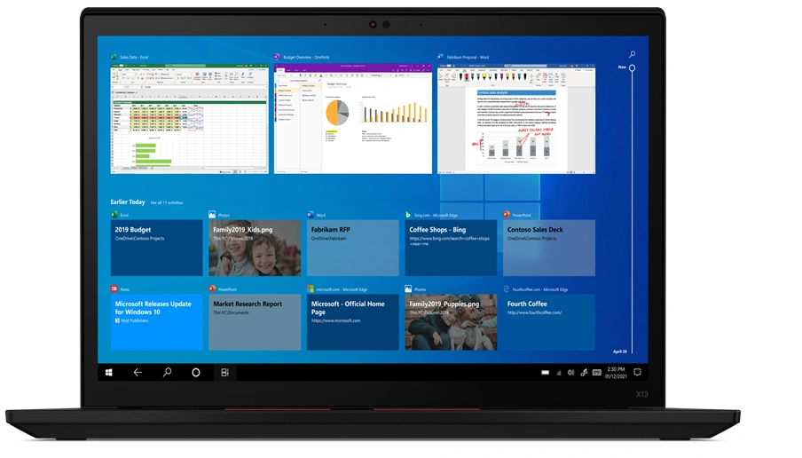 Lenovo ThinkPad X13 G2 i3-1115G4 3.0-4.1 Ghz 13.3'' WUXGA 512GB SSD 8GB RAM